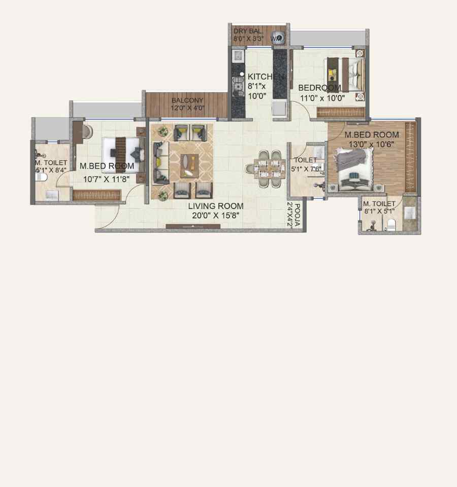3 BHK