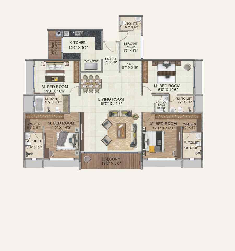 4 BHK